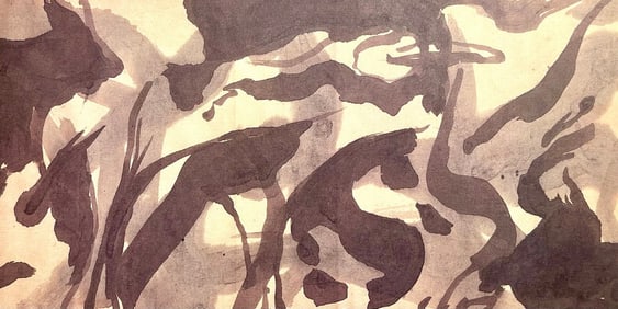 Jackson Pollock, Composition, Jackson Pollock, The Last Sketchbook, Limited Edition Lithograph