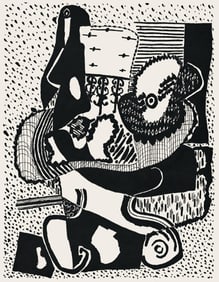 Pablo Picasso, Composition (Monod 10485), Hélène chez Archive de Illustrations de Pablo