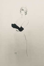 Henri de Toulouse-Lautrec, Composition, Yvette Guilbert vue par Toulouse-Lautrec, Limited Edition