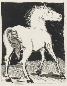 Pablo Picasso, Le Cheval, Histoire naturelle, Limited Edition Lithograph
