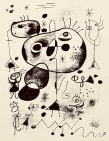 Joan Miró, Composition, The Prints of Joan Miro, Limited Edition Etching