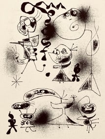 Joan Miró, Composition, The Prints of Joan Miro, Limited Edition Etching