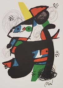 Joan Miró, Composition (Mourlot 1212-1225; Cramer 248), La mélodie acide, Limited Edition
