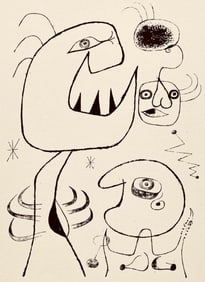 Joan Miró, Composition, The Prints of Joan Miro, Limited Edition Etching