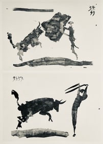 Pablo Picasso, Composition (Bloch 1276; Czwiklitzer 23), Toros y Toreros, Limited Edition Lithograph