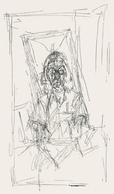 Alberto Giacometti, Composition, XXe siècle, Limited Edition Etching