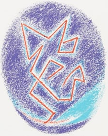 André Masson, Composition (Cramer 97), Une Étoile de Craie, Limited Edition Lithograph