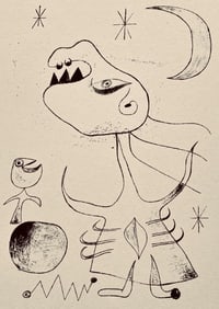 Joan Miró, Composition, The Prints of Joan Miro, Limited Edition Etching