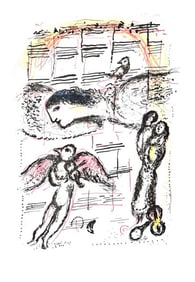 Marc Chagall, Composition (Mourlot 668-677), La Féerie et Le Royaume, Limited Edition