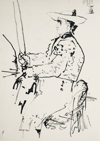 Pablo Picasso, Composition (Bloch 1276; Czwiklitzer 23), Toros y Toreros, Limited Edition Lithograph