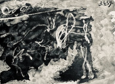 Pablo Picasso, Composition (Bloch 1276; Czwiklitzer 23), Toros y Toreros, Limited Edition Lithograph