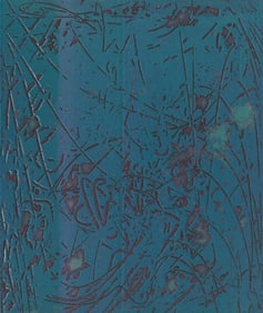 Stanley William Hayter, Composition, Feuilles éparses, Limited Edition Etching