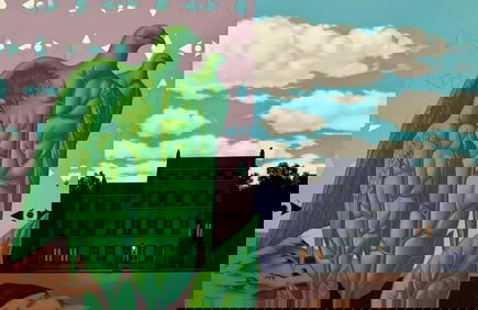 René Magritte, Les Grands Oiseaux sont Ceux de L'Ile au Trésor, Les Enfants Trouvés