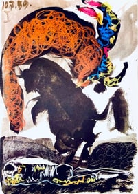 Pablo Picasso, Composition (Bloch 1276; Czwiklitzer 23), Toros y Toreros, Limited Edition Lithograph