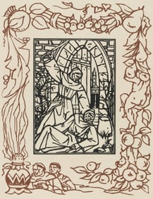 Émile Bernard, Composition (Morane, No. 100), Les Petites Fleurs de St. Françoise, Limited