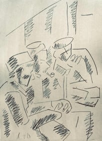 Fernand Léger, Soldats Au Repos, Fernand Léger, Dessins de Guerre, Limited Edition