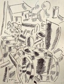 Fernand Léger, La Cuisine Roulante, Fernand Léger, Dessins de Guerre, Limited Edition
