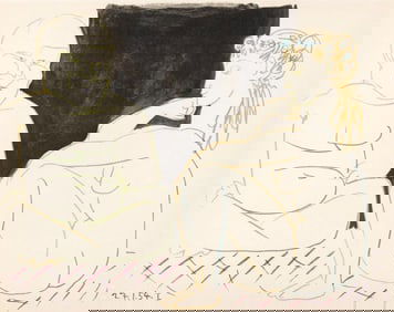 Pablo Picasso, Composition, Picasso and the Human Comedy, Verve: Revue Artistique et Litté