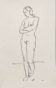 Henry Strater, Composition, 24 Drawings by Henry Strater, Limited Edition Lithograph