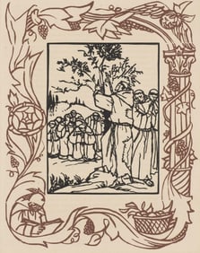 Émile Bernard, Composition (Morane, No. 100), Les Petites Fleurs de St. Françoise, Limited