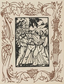Émile Bernard, Composition (Morane, No. 100), Les Petites Fleurs de St. Françoise, Limited