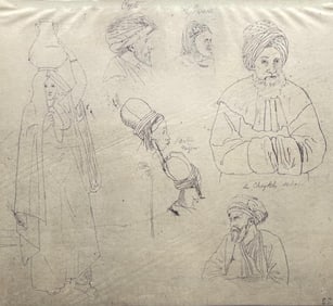 Eugène Delacroix, Composition, Trente et un Dessins et Aquarelles du Maroc, Limited Edition