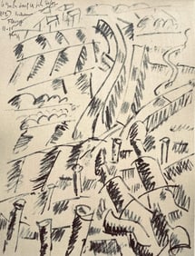 Fernand Léger, Le Boche Dans Les Fils De Fer, Fernand Léger, Dessins de Guerre, Limited