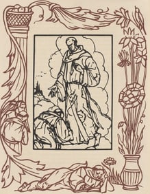Émile Bernard, Composition (Morane, No. 100), Les Petites Fleurs de St. Françoise, Limited