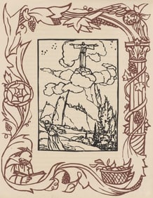 Émile Bernard, Composition (Morane, No. 100), Les Petites Fleurs de St. Françoise, Limited