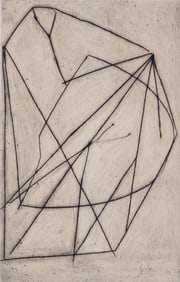 Émile Gilioli, Labyrinthe, Paroles peintes I, Limited Edition Etching