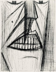 Bernard Buffet, Composition (Reinz 208-222), Voyages Fantastiques, Limited Edition Etching