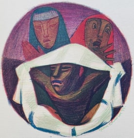 Jean Charlot, Composition, Limited Edition Lithograph