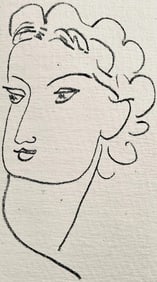 Henri Matisse, Lithographie VI (Duthuit 20), Repli, Gravures de Henri Matisse, Limited Edition