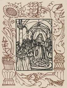Émile Bernard, Composition (Morane, No. 100), Les Petites Fleurs de St. Françoise, Limited