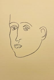 Henri Matisse, Composition (Duthuit 31), Apollinaire, Limited Edition Lithograph