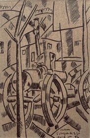 Fernand Léger, L'obusier De 220, Fernand Léger, Dessins de Guerre, Limited Edition