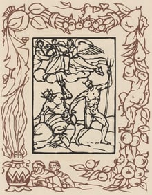 Émile Bernard, Composition (Morane, No. 100), Les Petites Fleurs de St. Françoise, Limited