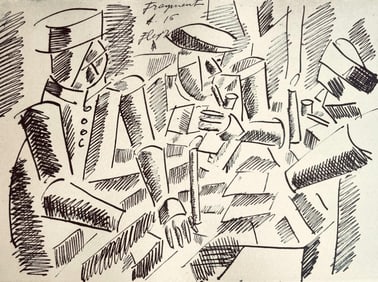 Fernand Léger, Soldats Au Repos, Fernand Léger, Dessins de Guerre, Limited Edition