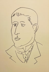 Henri Matisse, Composition (Duthuit 31), Apollinaire, Limited Edition Lithograph