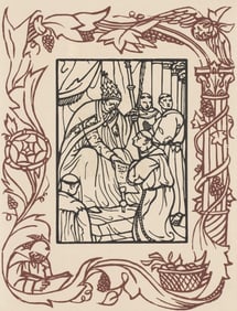 Émile Bernard, Composition (Morane, No. 100), Les Petites Fleurs de St. Françoise, Limited