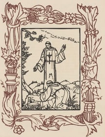 Émile Bernard, Composition (Morane, No. 100), Les Petites Fleurs de St. Françoise, Limited