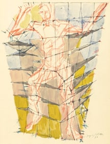 Jacques Villon, En colère, Douze Contemporains, Limited Edition Lithograph