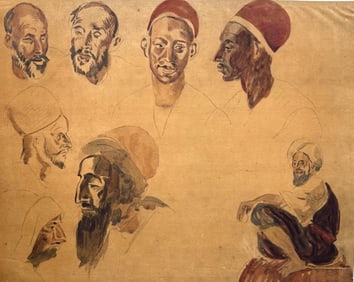 Eugène Delacroix, Composition, Trente et un Dessins et Aquarelles du Maroc, Limited Edition