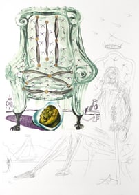 Salvador Dalí, Fauteuil à respirer pneumatique (M/L 822-831; Field 75-13), Imaginations et