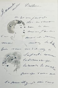 Édouard Manet, Composition, Édouard Manet, Letters with Aquarelles, Limited Edition