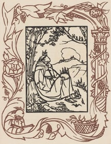 Émile Bernard, Composition (Morane, No. 100), Les Petites Fleurs de St. Françoise, Limited