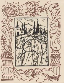 Émile Bernard, Composition (Morane, No. 100), Les Petites Fleurs de St. Françoise, Limited
