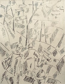 Fernand Léger, Sur La Route De Fleury: Sapeurs Au Travail, Fernand Léger, Dessins de