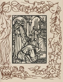Émile Bernard, Composition (Morane, No. 100), Les Petites Fleurs de St. Françoise, Limited