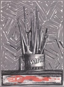 Jasper Johns, Composition, Jasper Johns, 17 Monotypes, Limited Edition Héliogravure